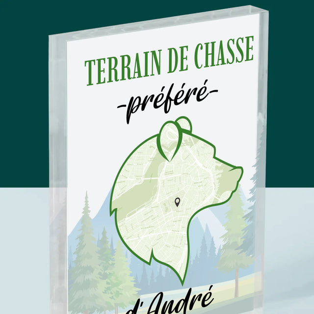 Le Plan De Ville: Terrain De Chasse Préféré - Bloc Acrylique
