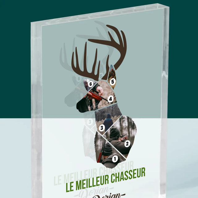 Forme Des Photos: Le Meilleur Chasseur - Bloc Acrylique