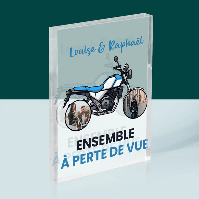 Le Collage Photo: Ensemble À Perte De Vue - Bloc Acrylique