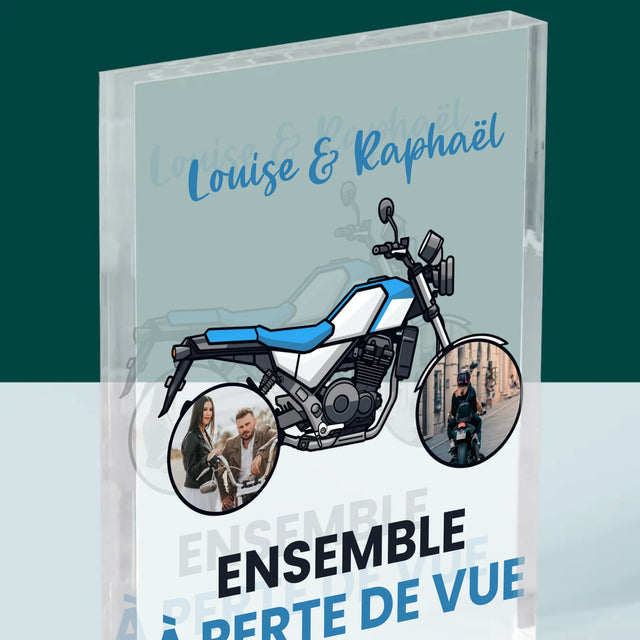 Le Collage Photo: Ensemble À Perte De Vue - Bloc Acrylique