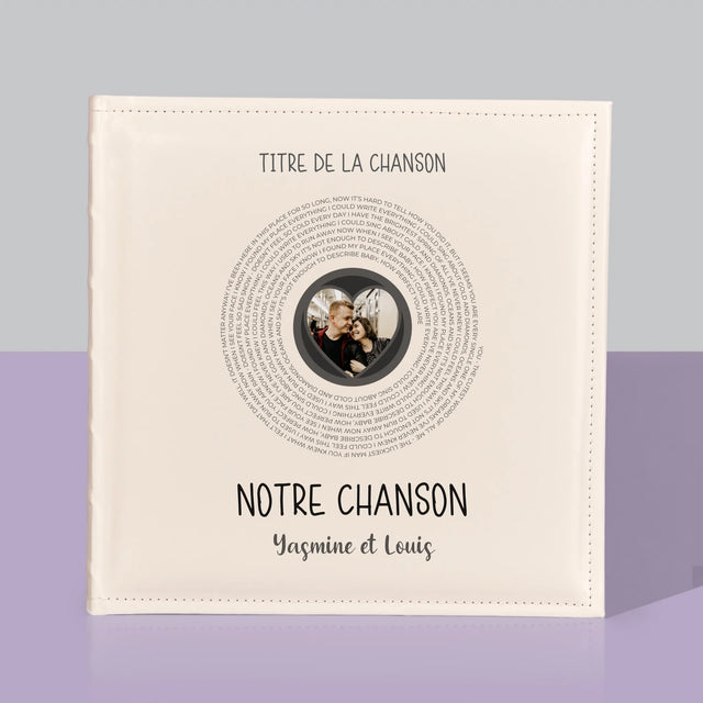 La Photo Et Un Texte: Notre Chanson Avec Les Paroles - Album De Photos