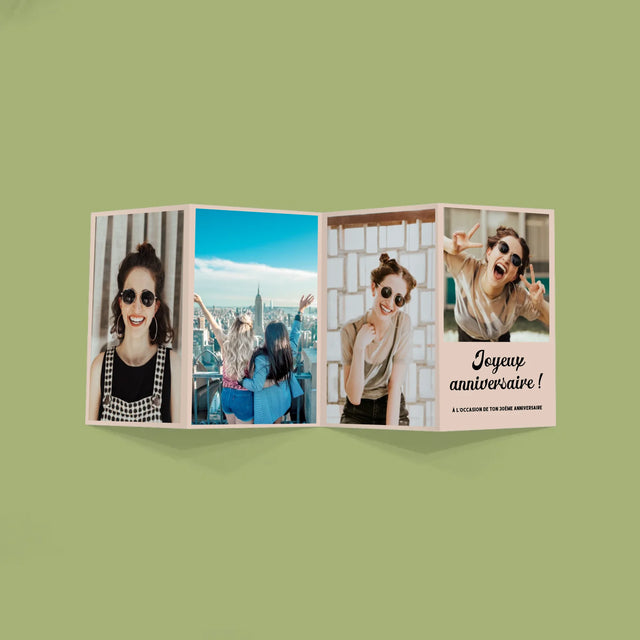 Le Collage Photo: Collage De Photos D'Anniversaire - Gros Harmonica