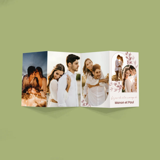 Le Collage Photo: Le Jour Du Mariage - Gros Harmonica