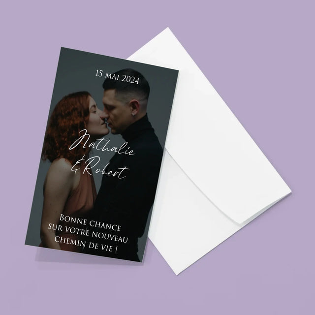 La Photo Et Un Texte: Photo De Mariage, Les Souhaits - Gros Harmonica