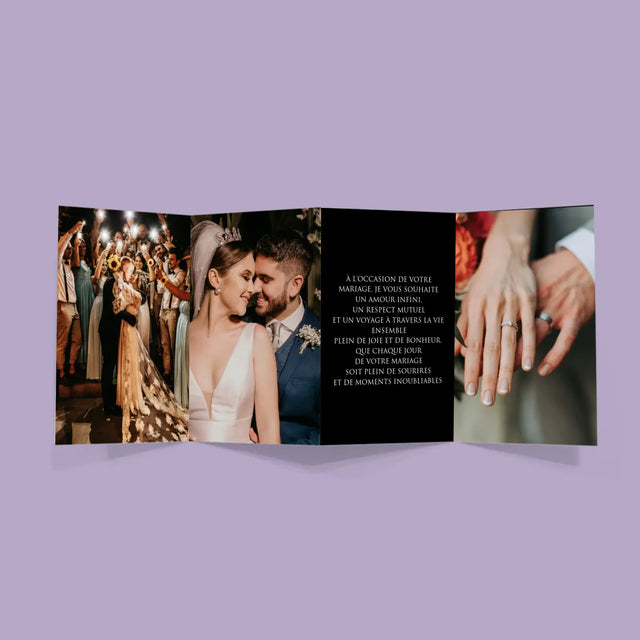 La Photo Et Un Texte: Photo De Mariage, Les Souhaits - Gros Harmonica