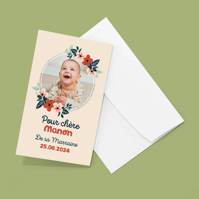 La Photo Et Un Texte: Pour L'Enfant Des Parrains Et Marraines - Gros Harmonica