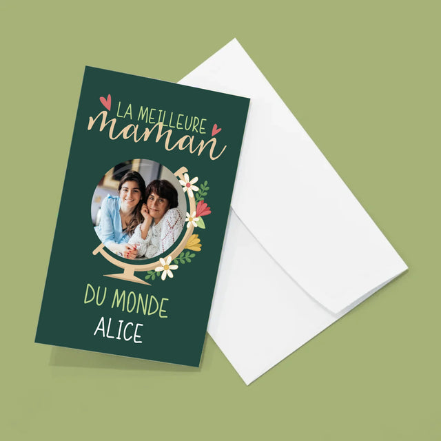 La Photo Et Un Texte: La Meilleure Maman Du Monde - Gros Harmonica