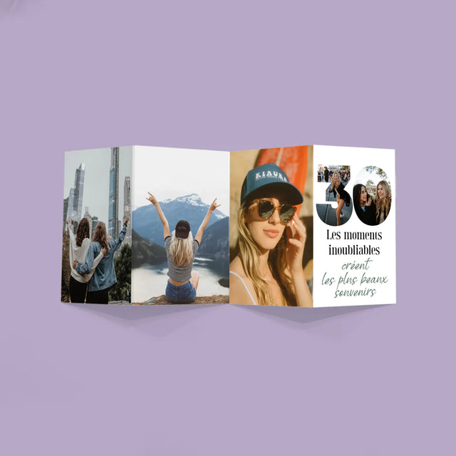 Collage Photo De Lettre: 30 Anniversaire - Gros Harmonica