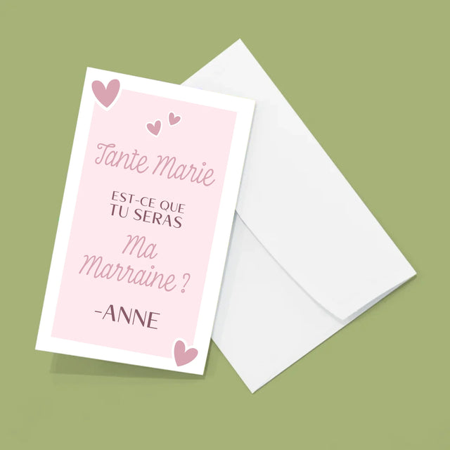 Le Collage Photo: Est-Ce Que Tu Seras Ma Marraine ? - Gros Harmonica