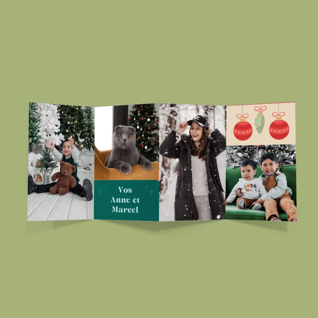 Le Collage Photo: Photos De Noël - Gros Harmonica