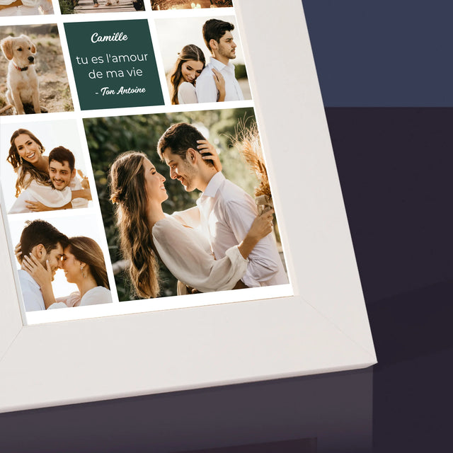 Collage Photo: Collage D'Amour - Cadre Photo