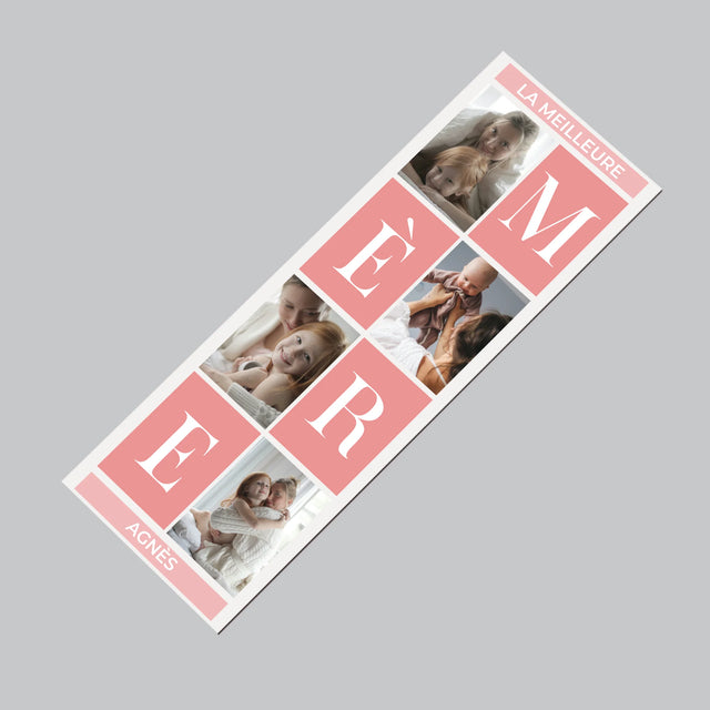 Le Collage Photo: Meilleure Maman, Collage - Aimant Pour Frigo