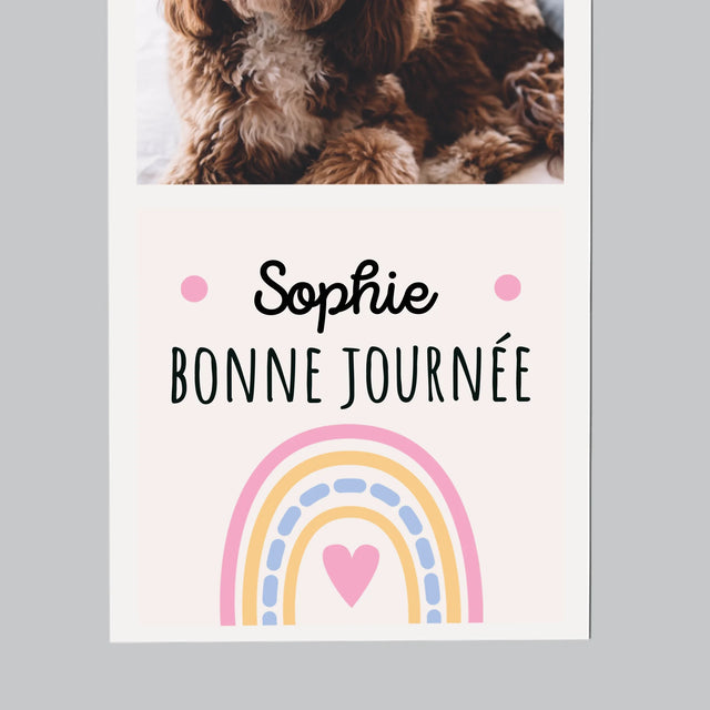 Le Collage Photo: Bonne Journée - Aimant Pour Frigo