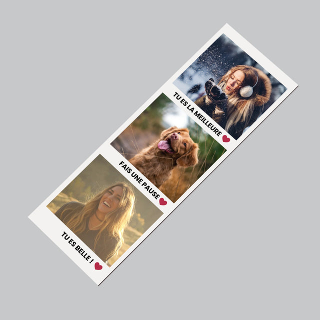 La Photo Et Un Texte: Les Pensées Positives - Aimant Pour Frigo