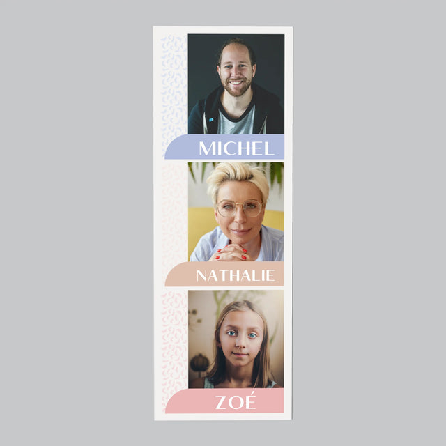 La Photo Et Un Texte: Vos Prénoms - Aimant Pour Frigo