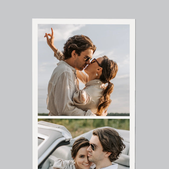 Le Collage Photo: To The Moon And Back - Aimant Pour Frigo