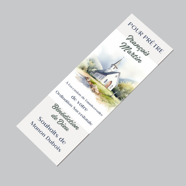 Le Prénom Et Un Texte: Anniversaire De L'Ordination Sacerdotale - Aimant Pour Frigo