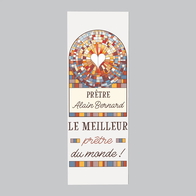 Le Prénom Et Un Texte: Le Meilleur Prêtre Du Monde ! - Aimant Pour Frigo