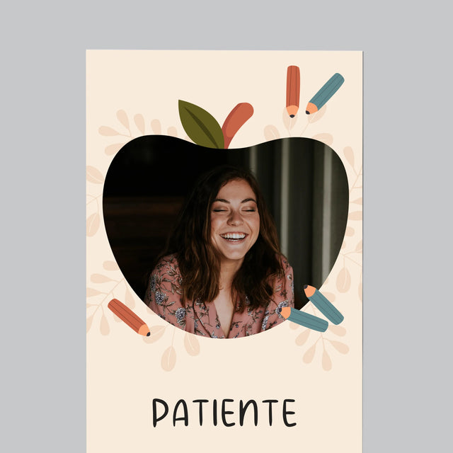 La Photo Et Un Texte: Institutrice - Aimant Pour Frigo