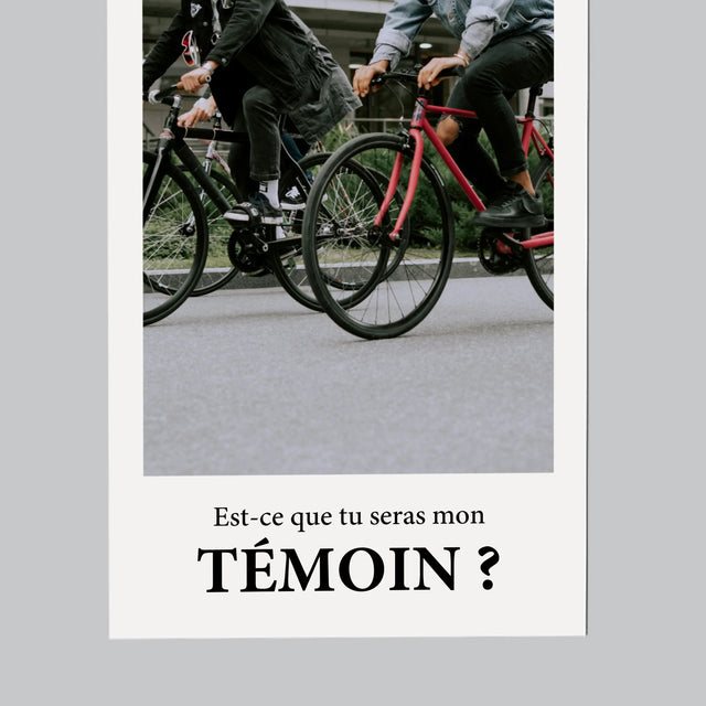 La Photo Et Un Texte: Our Wedding Témoin - Aimant Pour Frigo