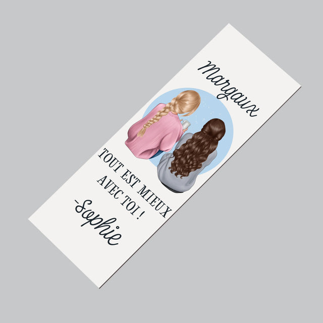 La Création Du Personnage: Les Amies - Aimant Pour Frigo