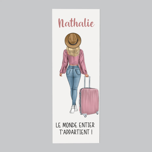 La Création Du Personnage: Voyageuse - Aimant Pour Frigo