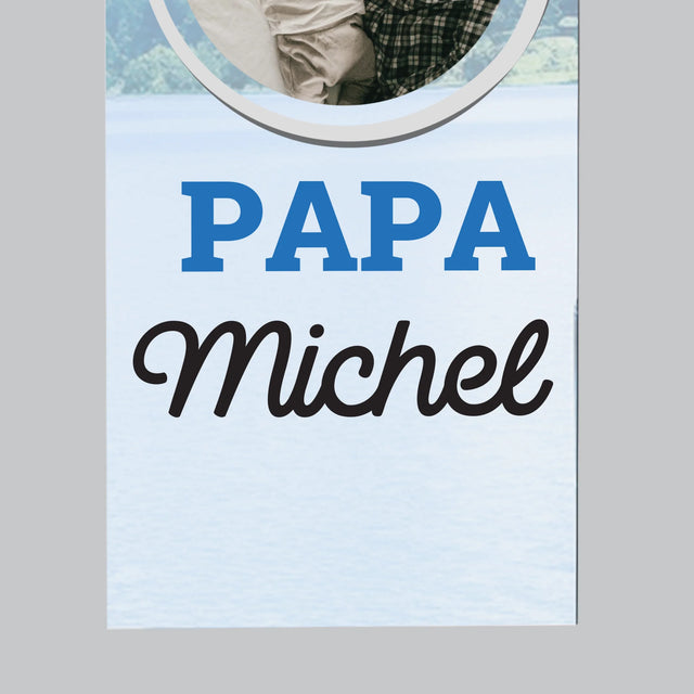 La Photo Et Un Texte: Le Meilleur Pêcheur - Aimant Pour Frigo