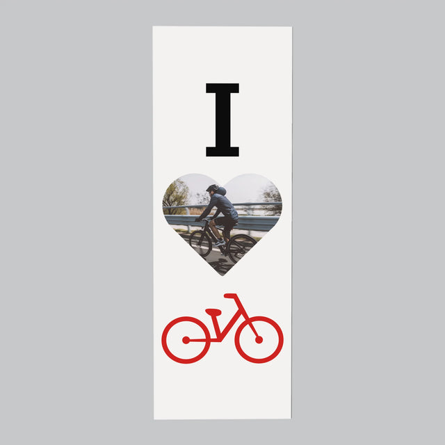 La Photo: I Love Vélo - Aimant Pour Frigo