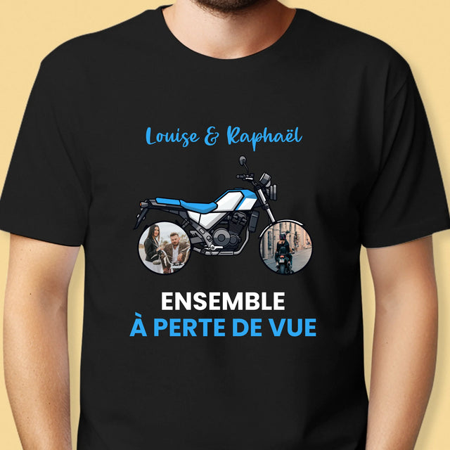 Le Collage Photo: Ensemble À Perte De Vue - T-Shirt Pour Hommes
