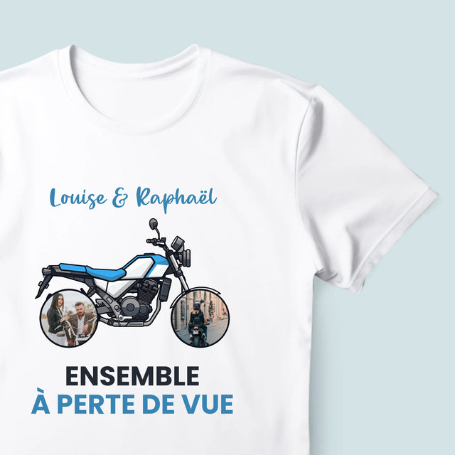 Le Collage Photo: Ensemble À Perte De Vue - T-Shirt Pour Hommes