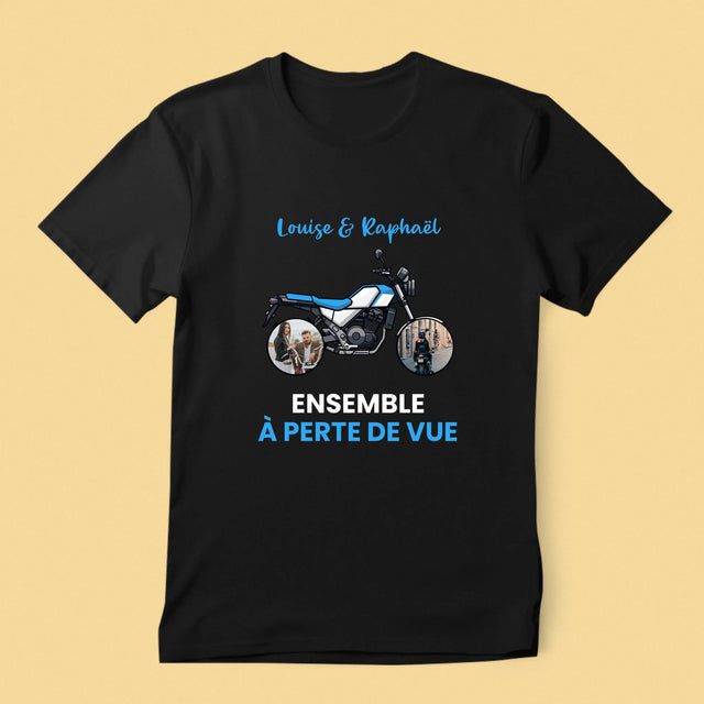 Le Collage Photo: Ensemble À Perte De Vue - T-Shirt Pour Hommes