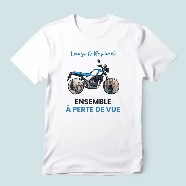 Le Collage Photo: Ensemble À Perte De Vue - T-Shirt Pour Hommes