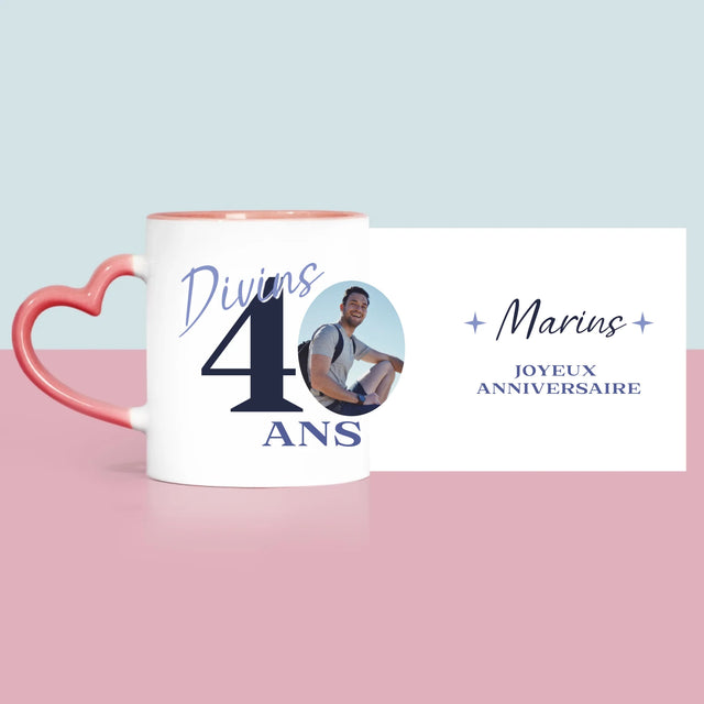 La Photo Et Un Texte: Divin 40 Ans - Le Mug