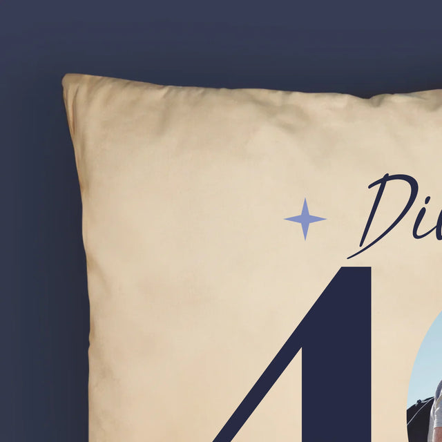 La Photo Et Un Texte: Divin 40 Ans - Coussin