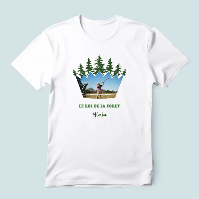 Forme Des Photos: Le Roi De La Forêt - T-Shirt Pour Hommes