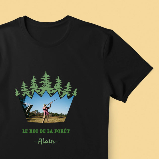 Forme Des Photos: Le Roi De La Forêt - T-Shirt Pour Hommes