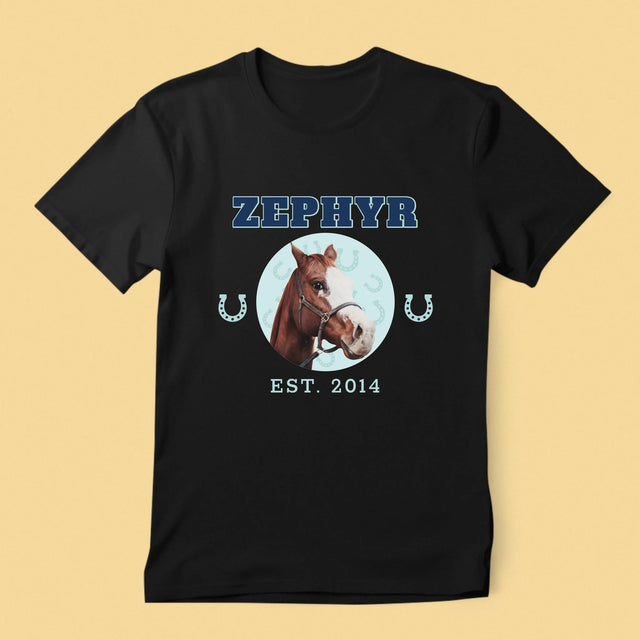 Ton Personnage: Ton Cheval Varsity - T-Shirt Pour Hommes