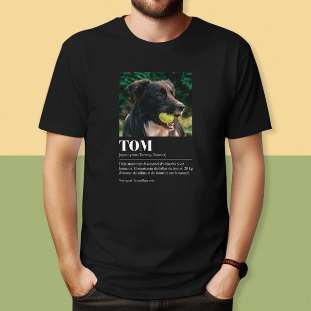 La Photo Et Un Texte: Animal, Définition - T-Shirt Pour Hommes