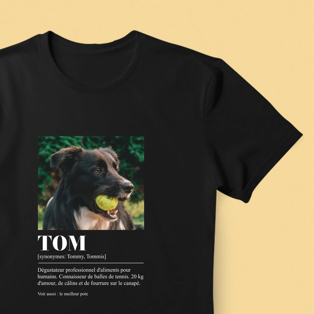 La Photo Et Un Texte: Animal, Définition - T-Shirt Pour Hommes