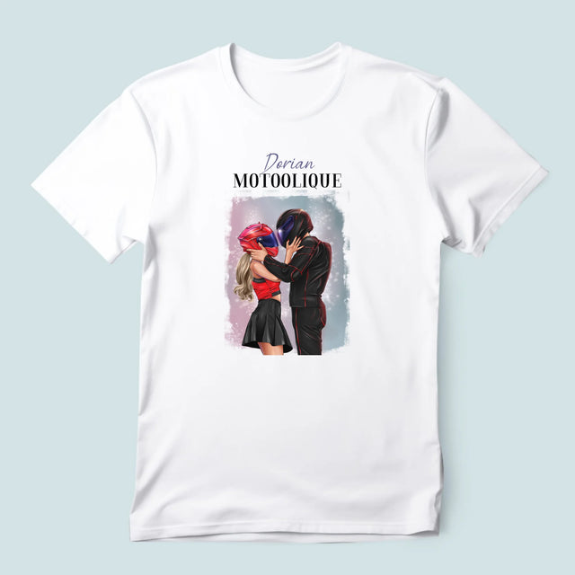 La Création Du Personnage: Motoolique - T-Shirt Pour Hommes