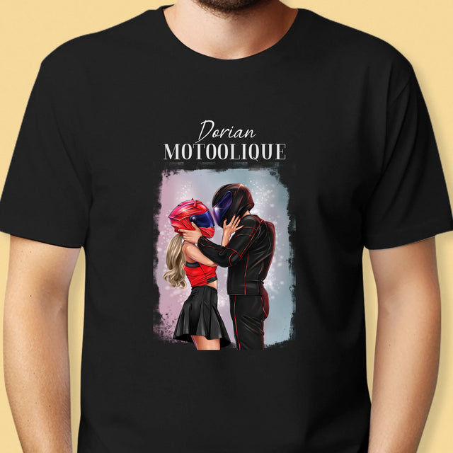 La Création Du Personnage: Motoolique - T-Shirt Pour Hommes