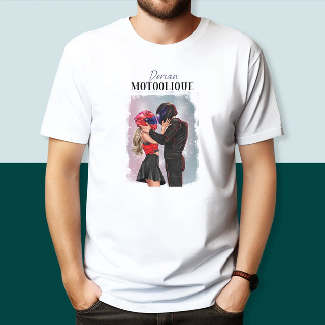 La Création Du Personnage: Motoolique - T-Shirt Pour Hommes