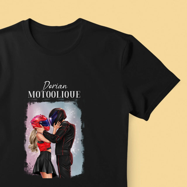 La Création Du Personnage: Motoolique - T-Shirt Pour Hommes