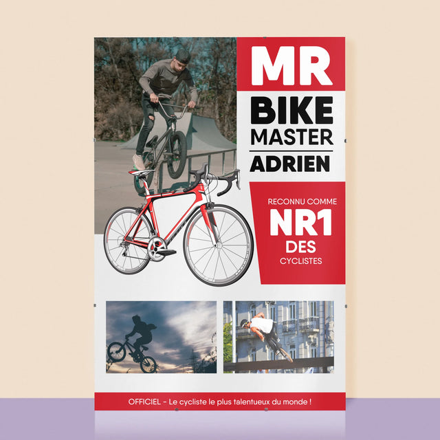 La Couverture De Magazine: Mr Bike Master - Affiche