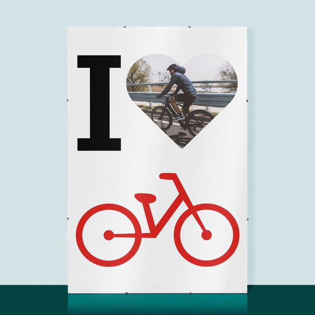 La Photo: I Love Vélo - Affiche