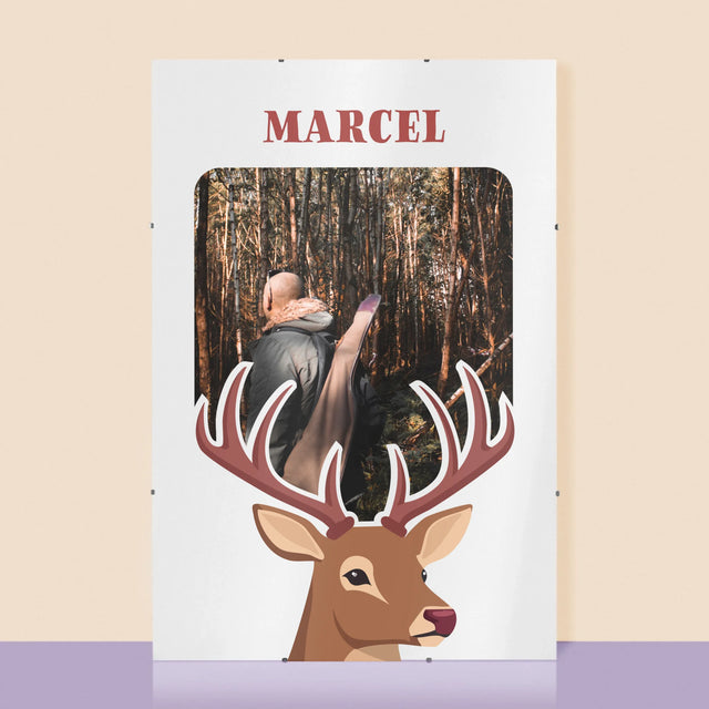 La Photo Et Un Texte: Le Cerf - Affiche