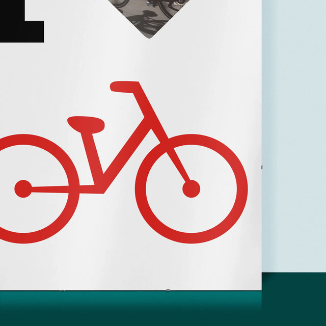La Photo: I Love Vélo - Affiche