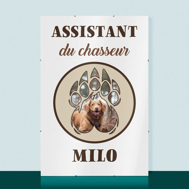 Forme Des Photos: Assistant Du Chasseur - Affiche