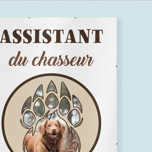 Forme Des Photos: Assistant Du Chasseur - Affiche