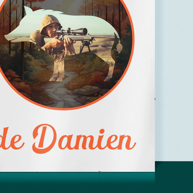 La Photo Et Un Texte: La Passion De La Chasse - Affiche